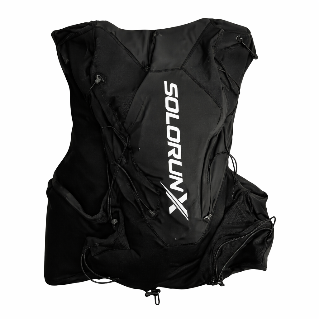 Løpevest med Flasker - Lett Hydration Vest for Terrengløp. SolorunX.